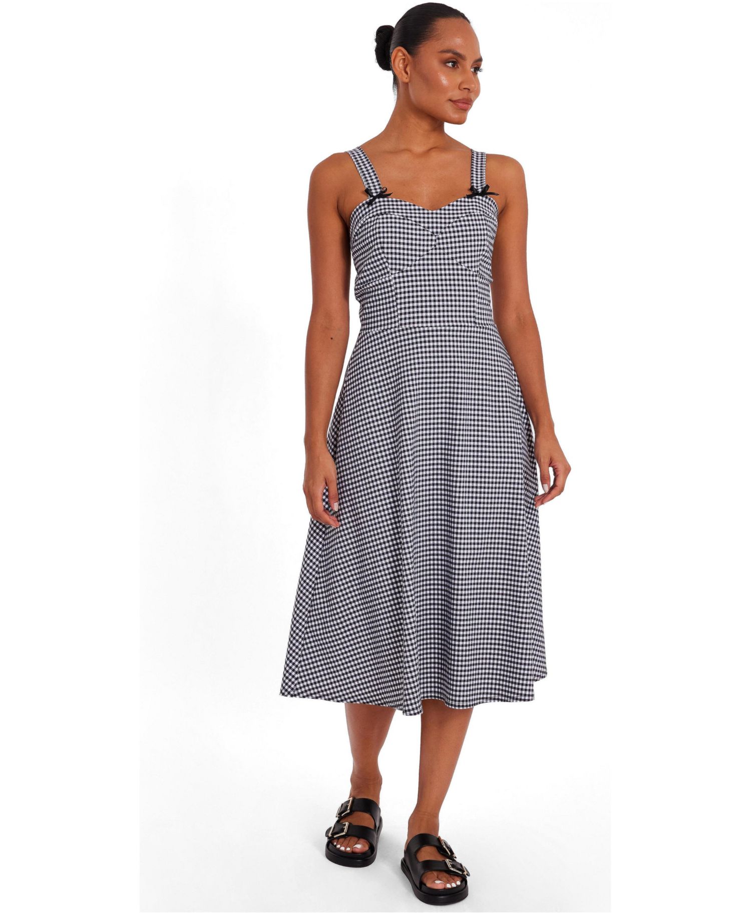 Women's Bow Midi Dress