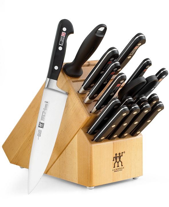 J.A. Henckels Zwilling Professional "S" 18Piece Cutlery Set & Reviews