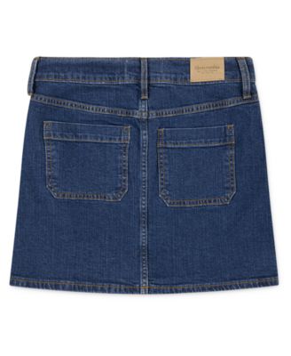 Girls Denim Mini Skirt