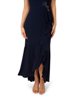 Adrianna Papell Women's Sleeveless Knit Mermaid Dress - Macy's
