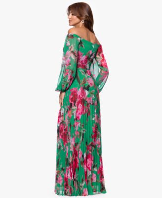 Women's Printed Long A-Line Dress