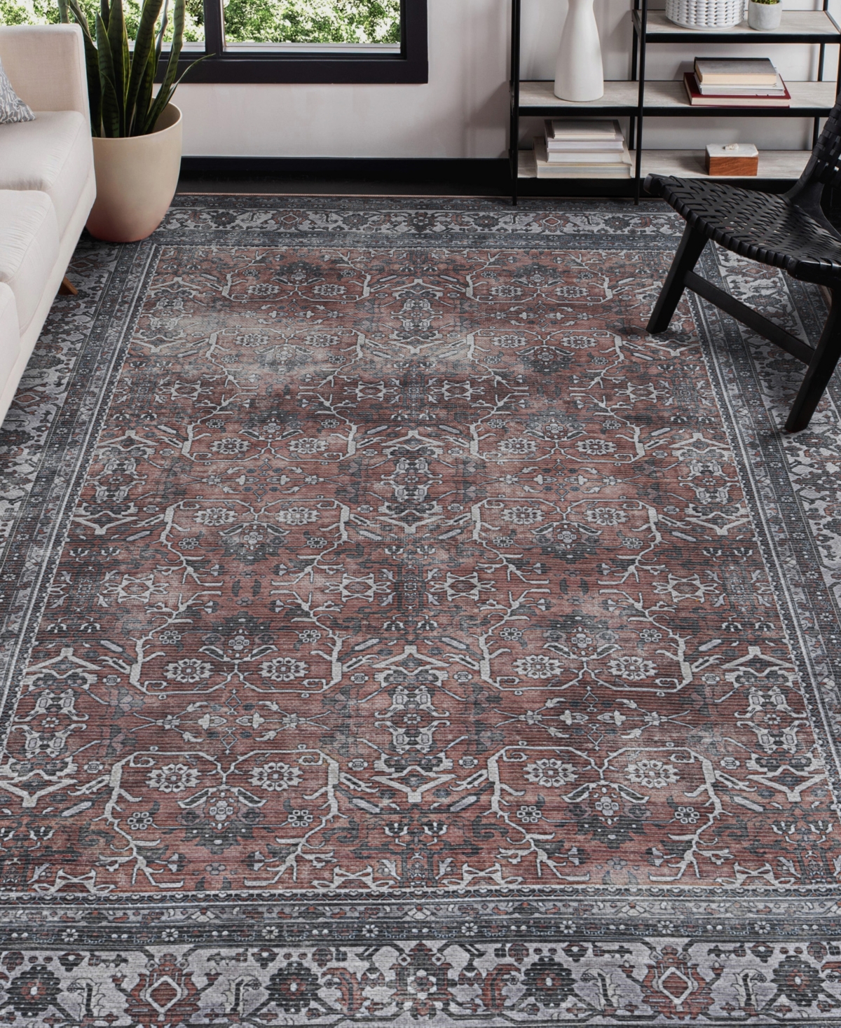 Amer Rugs Alaska Machine Washable Ala2 5'3'' X 7'6'' Area Rug