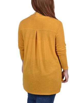 Plus Size Long Sleeve Cardigan Sweater