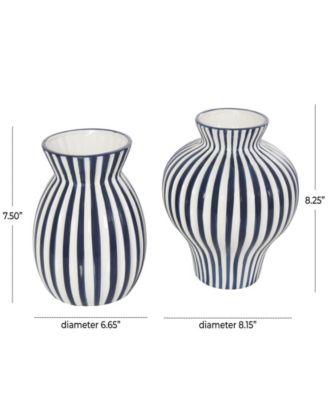 Ceramic Modern Vase, Set of 2