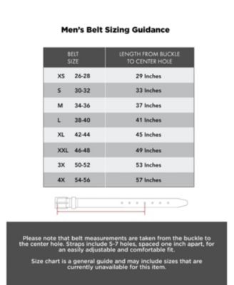 Men's Cut Edge Trapunto Stitched Casual Belt