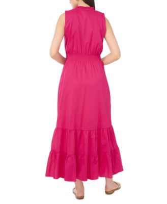 Women's Cotton Tiered Maxi Dress