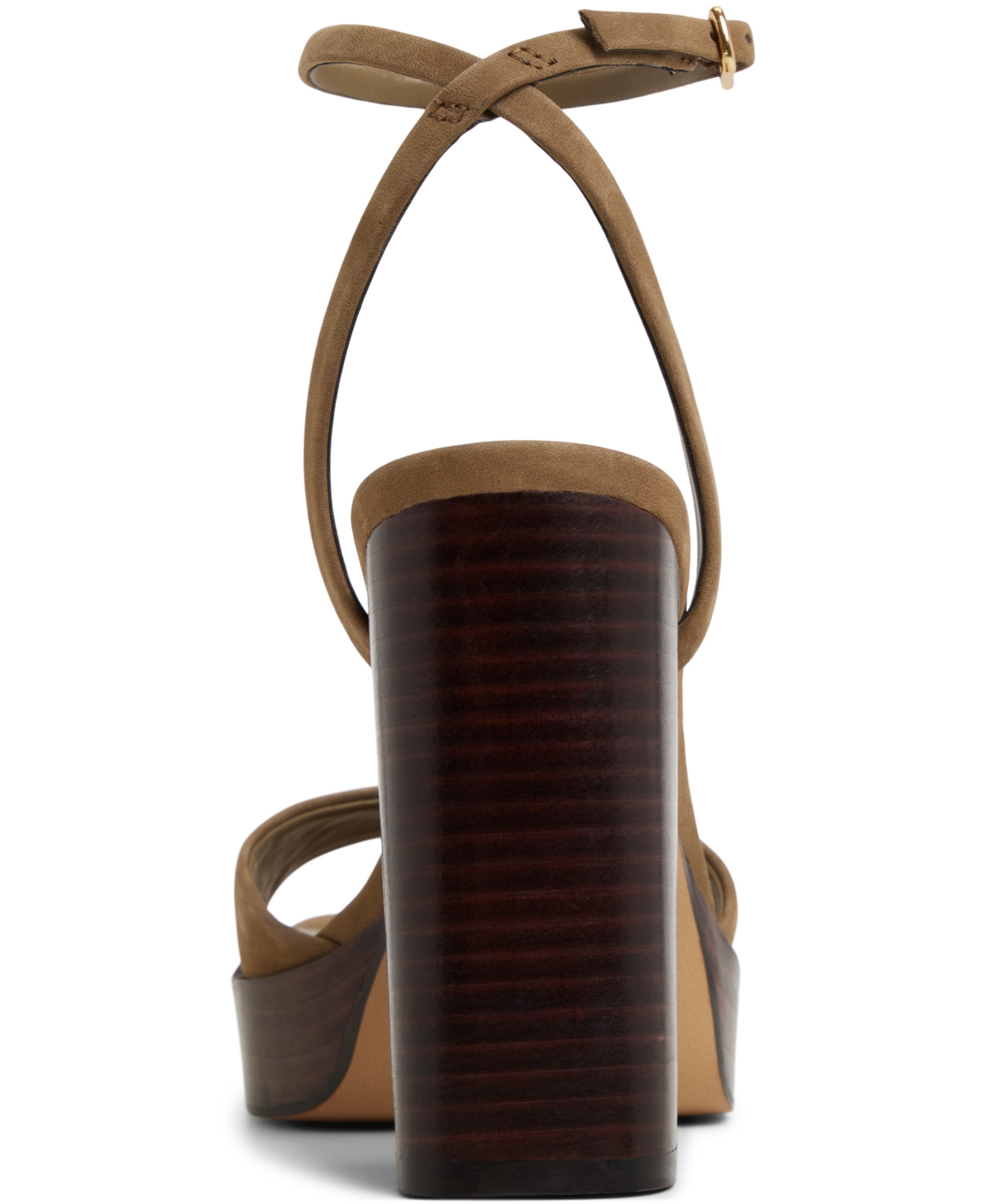 Aldo Lothon Ankle Strap Platform Sandal In Brown