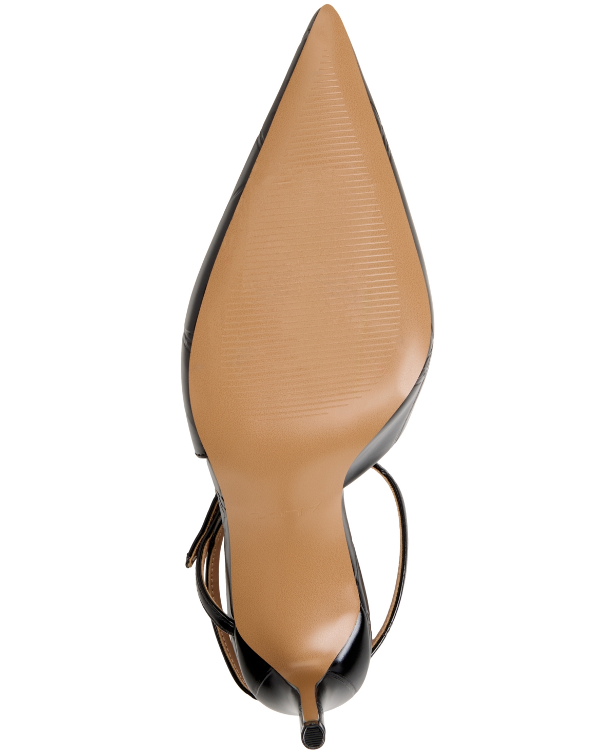 Aldo Kymmberly Ankle Strap Pointed Toe Pump In Black