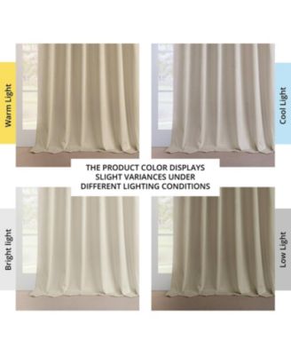 Heritage Plush Velvet Room Darkening Curtain