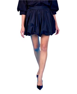 Women's High Waisted Bubble Skirt