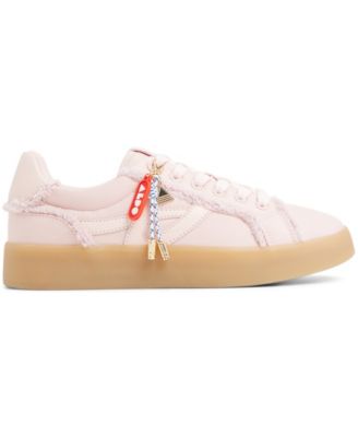 Women's Lace-Up Charm Athletic Sneakers