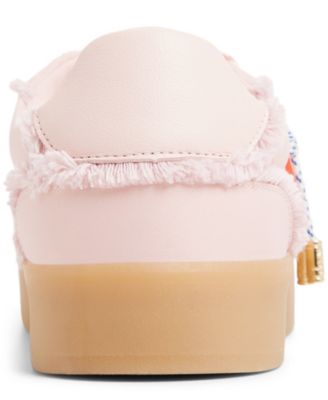 Women's Lace-Up Charm Athletic Sneakers