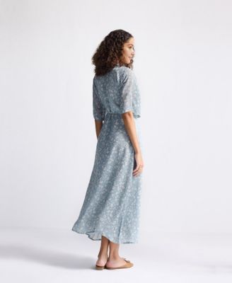 Women's Maxi Wrap Dress