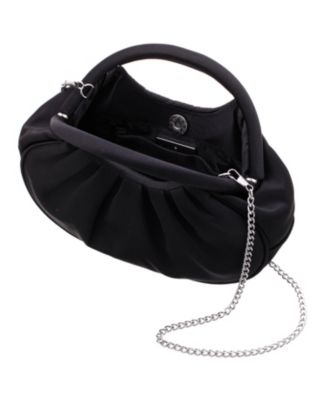 Mini Moon with Cut Out Handle Satchel Bag