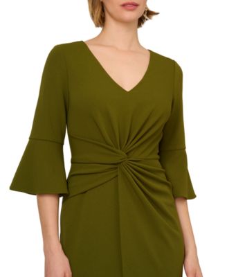Women's 3/4-Sleeve Sheath Dress
