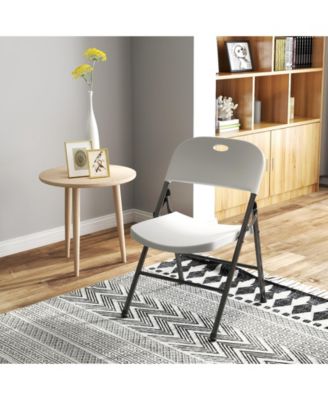 6-Pack Plastic Folding Chair Set