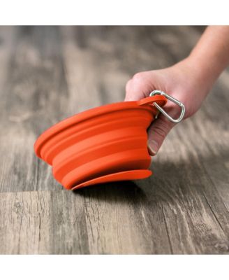 3-in-1 Dog Walk Bag, Travel Bowl, & Reflective Leash with Matching Planet-Safe Dog Poop Bags