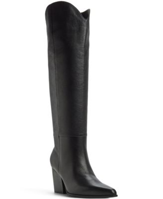 ALDO - Women's Kaely Knee-High Tall Western Boots