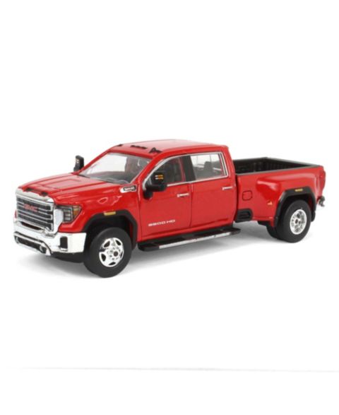 Детская игрушка Greenlight 1/64 Karson Diecast 2022 GMC Sierra 3500HD Pro Dually with Hitch Collectible Truck