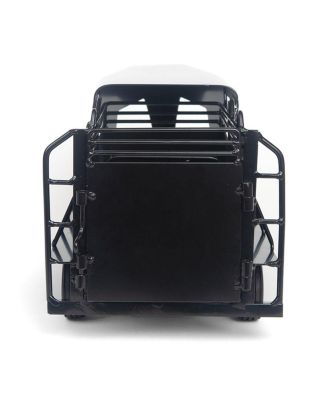 1/16 Black Gooseneck Half Top Trailer