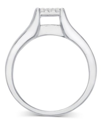 Diamond Bridal Channel Set (1 ct. t.w.) in 14k White, Yellow or Rose Gold