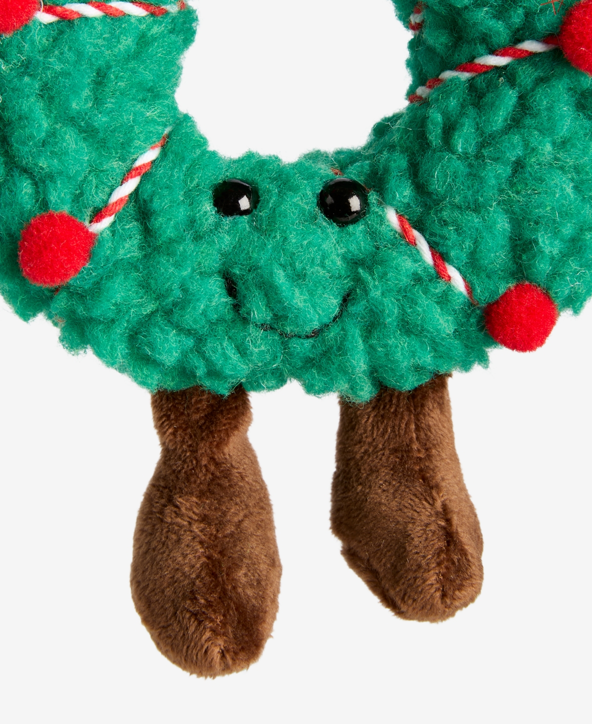 Holiday Lane Tiny Tidings Wreath Fabric Ornament, Macy's Exclusive