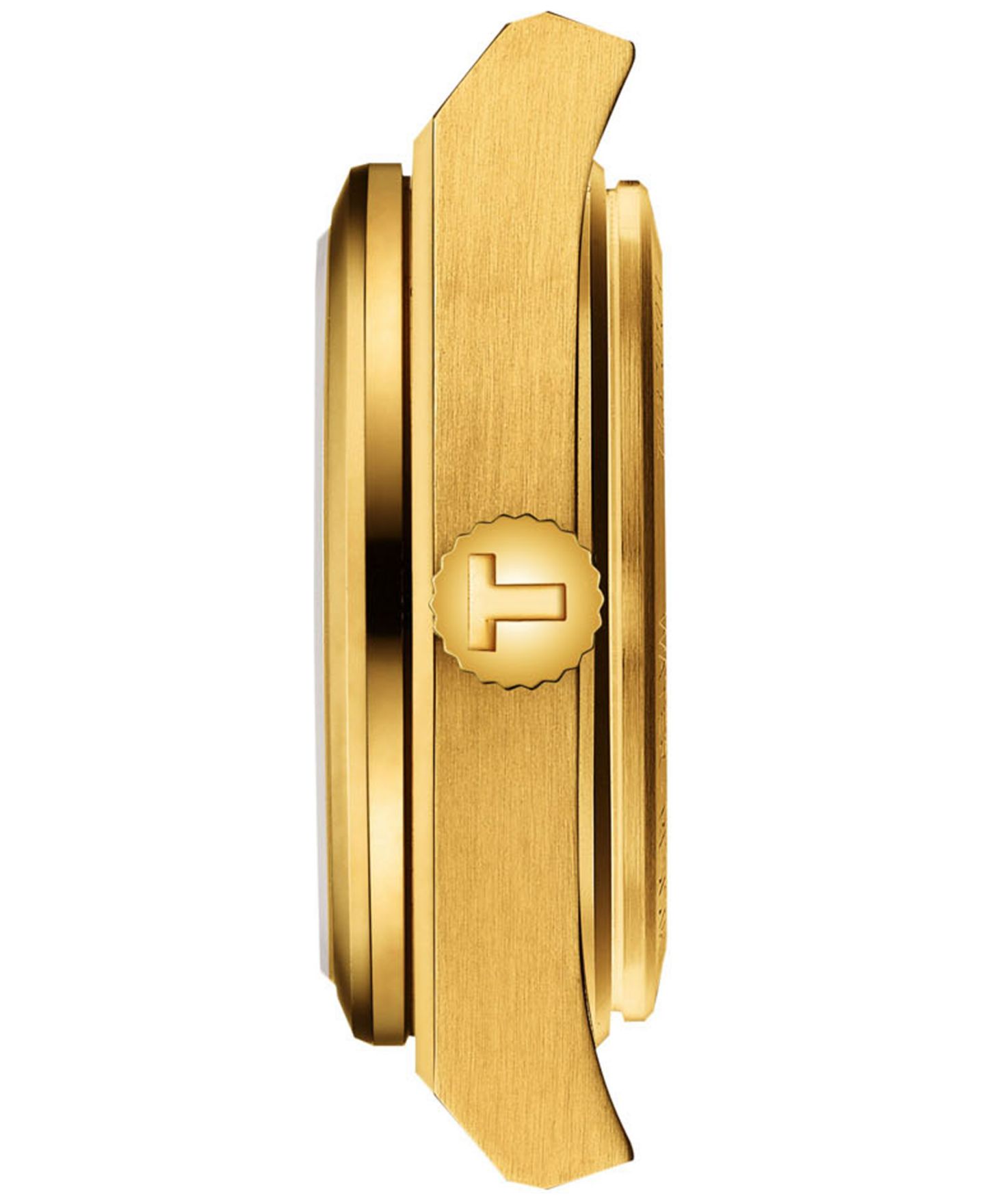 Женские часы Tissot Swiss PRX Gold-Tone Stainless Steel Bracelet Watch 25mm — фото 3