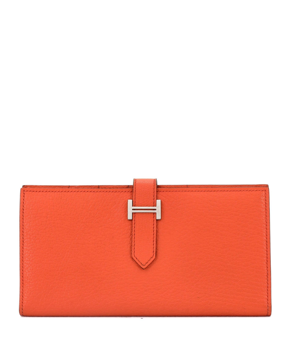 Long Bearn Wallet Chevre Mysore - Orange
