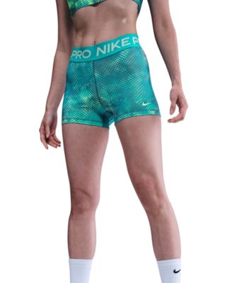 Pro Women's Printed Dri-FIT Mid-Rise 3" Shorts