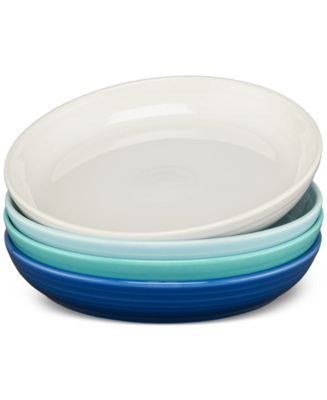 Fiesta Coastal Blues Coupe Dinner Bowls, Set of 4 - Macy's