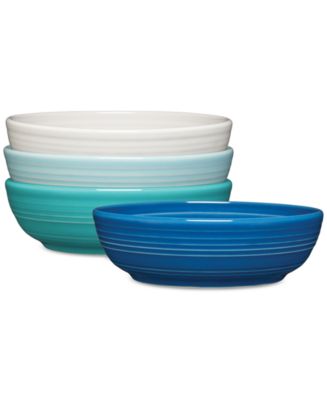 Fiesta Coastal Blues Coupe Salad Bowls, Set of 4 - Macy's