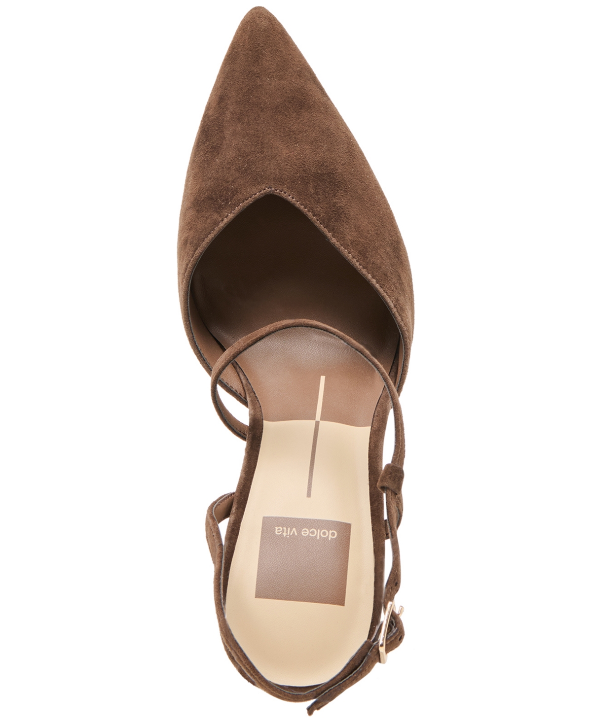 Dolce Vita Women's Kamra Asymmetrical Stiletto Pointed Toe Pumps In Brown