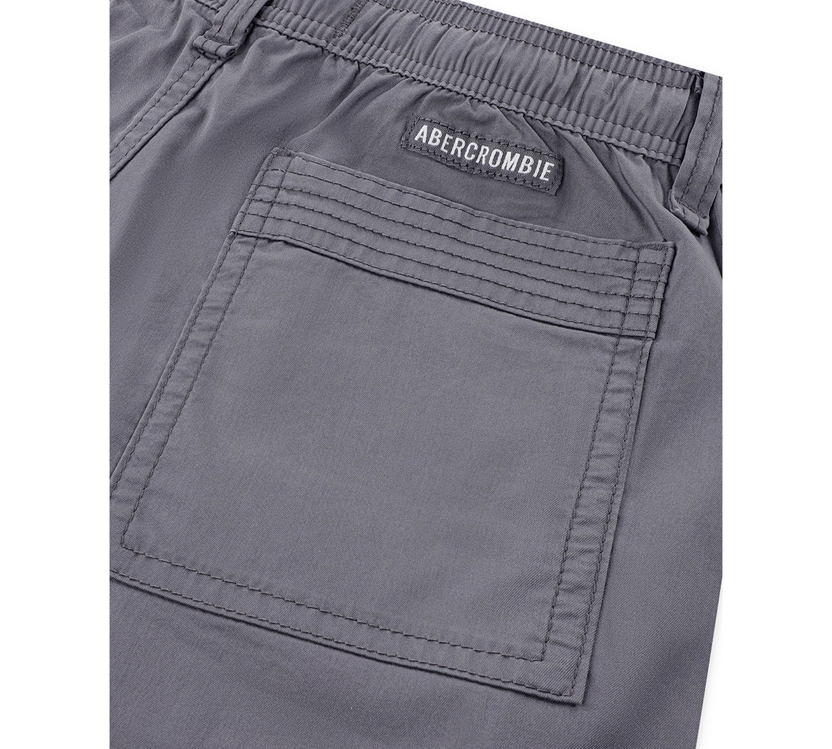 Abercrombie Boys Baggy Cargo Pants In Gray