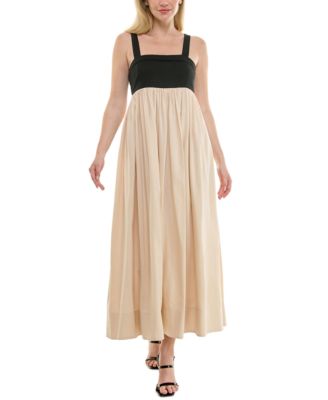 Women's Sleeveless Empire-Waist Dress
