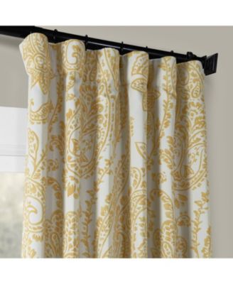Tea Time Floral Room Darkening Curtain