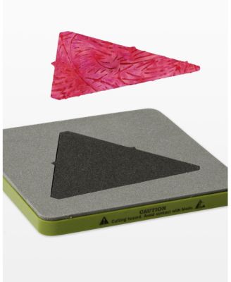 GO! Equilateral Triangle Die - 4 1/4" Finished Sides for Quilting & Applique, Perfect for Fabric Cutting Machine and Quilting Projects