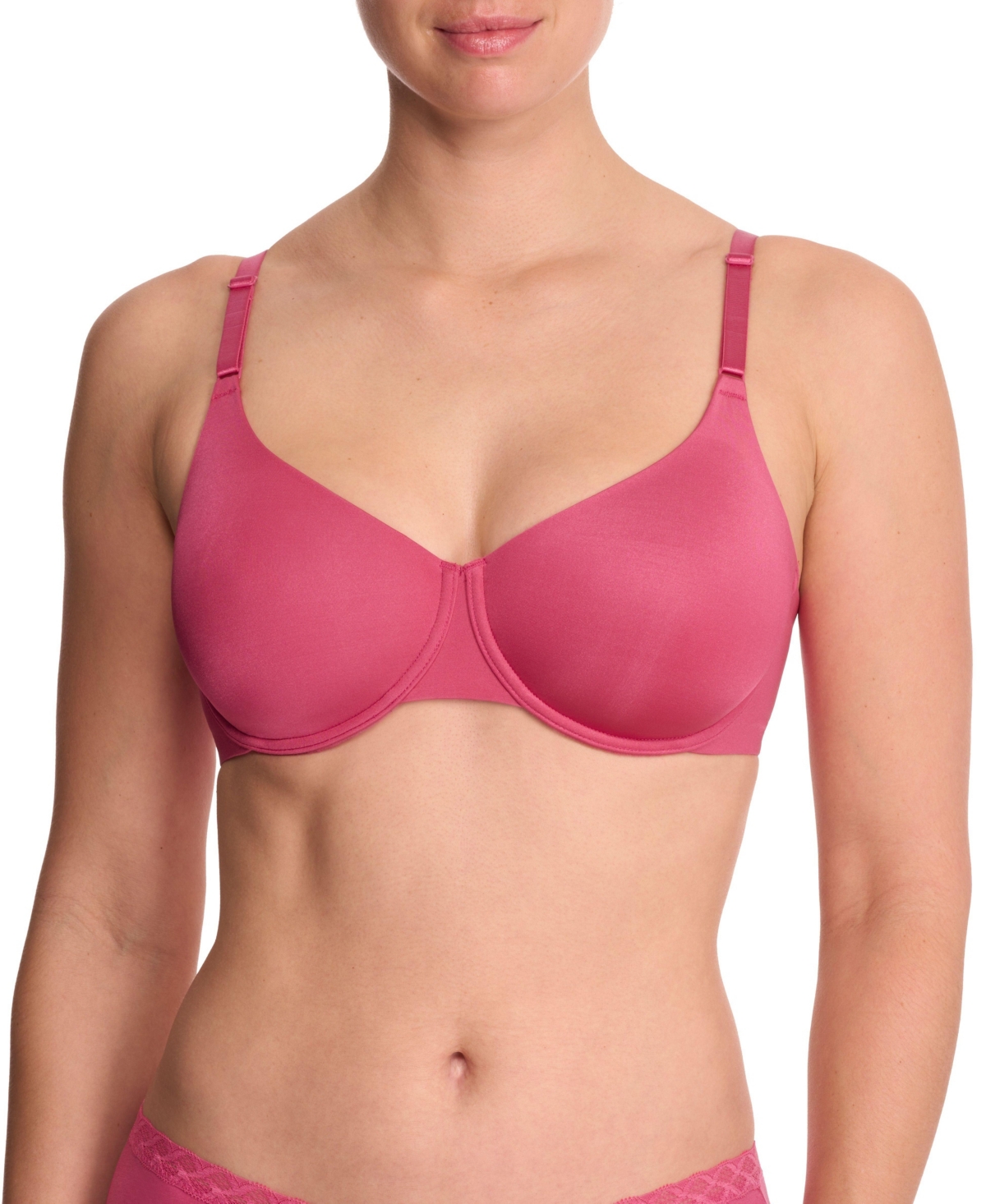 Women's Liquid Full Fit Contour Underwire Bra - Fuchsia Rose