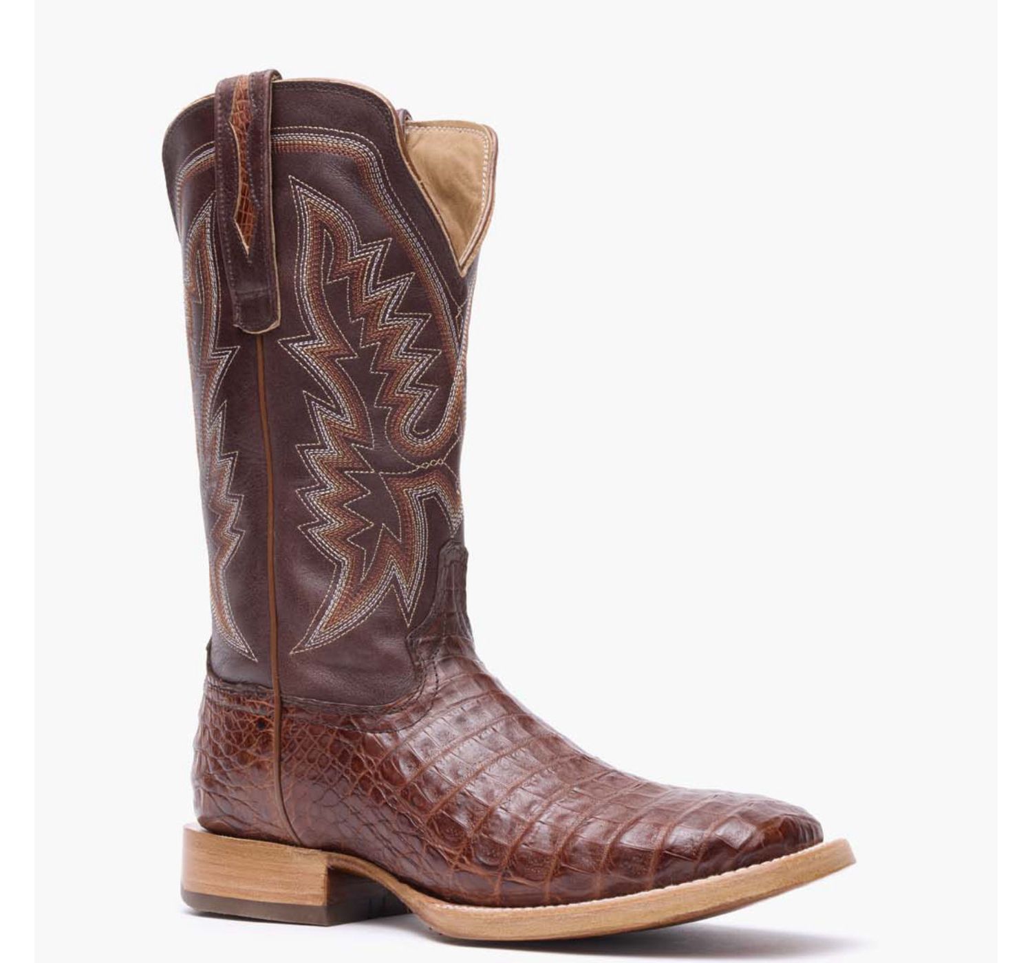 Men's PRCA Collection Caiman Belly Western Boot