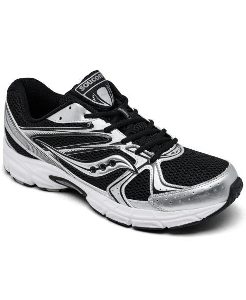 Мужские кроссовки Saucony Ride Millennium Casual, цвет: Чёрный / Серебристый