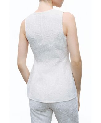 Women's Floral Embroidery Vest