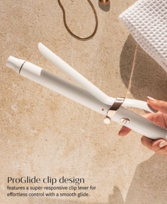 SinglePass Curl X 1" Ceramic Extra-Long Barrel Curling Iron in Satin Blush