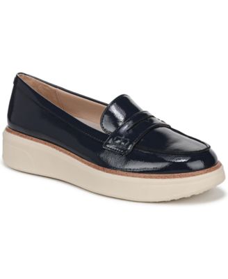 Women's Chelsea Round Toe Platform Penny  Loafers