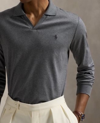 Men's Classic-Fit Soft Cotton Polo Shirt