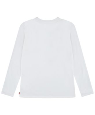 Big Girls Crochet Logo Long Sleeve T-Shirt