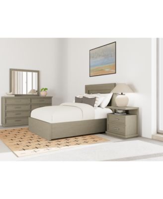 Cascade 3-Pc. Bedroom Set (Full Bed, Dresser & Nightstand)