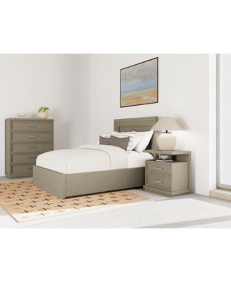 Cascade 3-Pc. Bedroom Set (Full Bed, Chest & Nightstand)