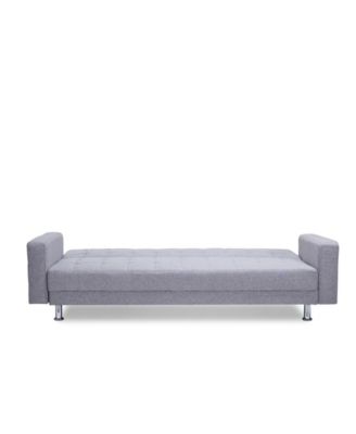 87" Polyester Frankfort Convertible Sofa Bed, Created for Macy's