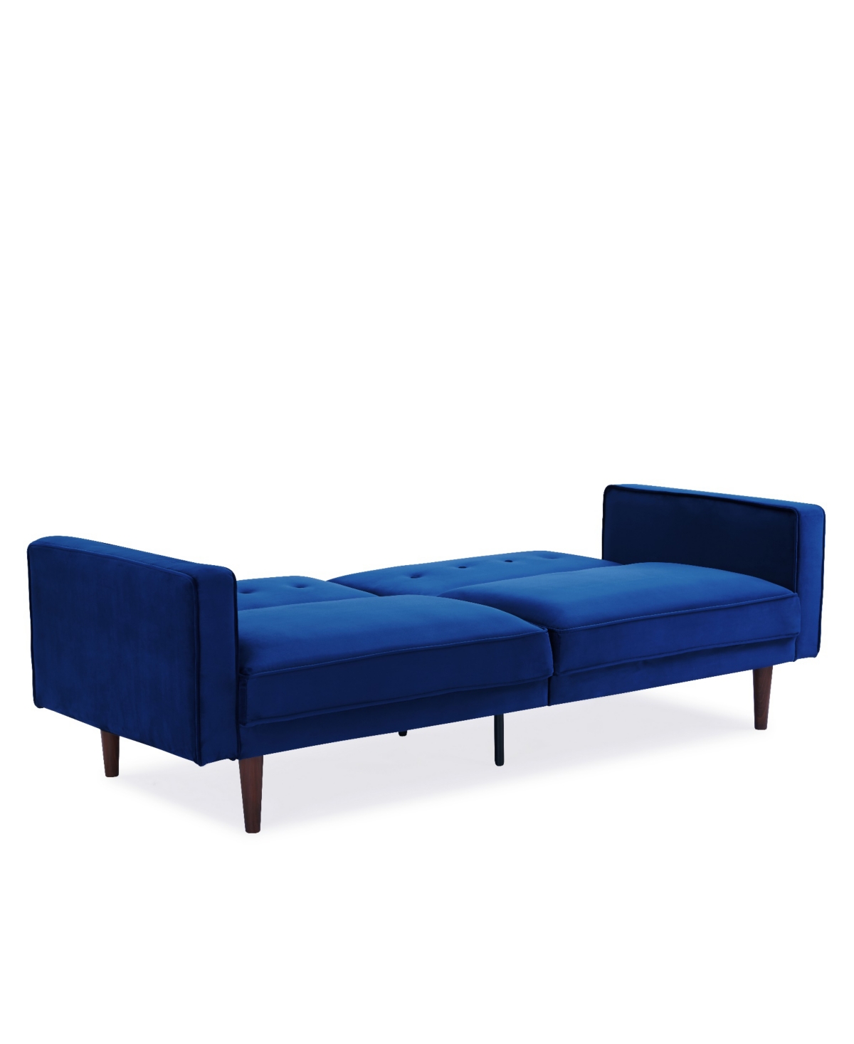 Gold Sparrow 84" Velvet Blake Convertible Sofa Bed, Created For Macy's