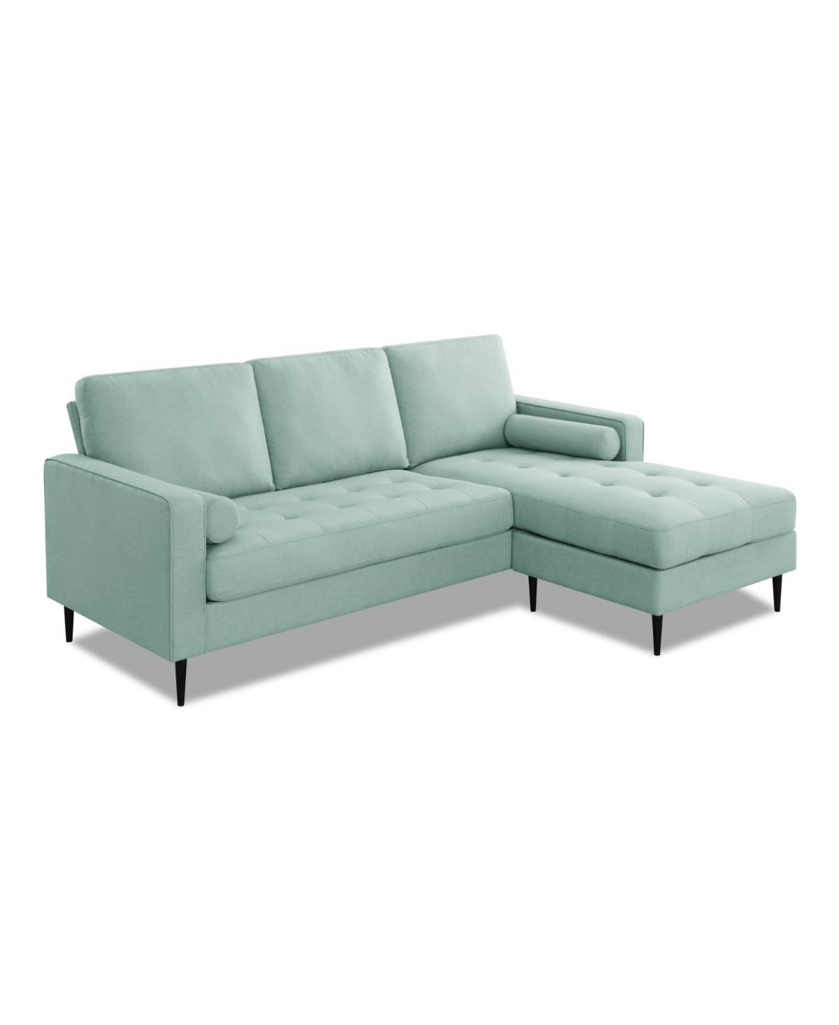 Gold Sparrow 82" Polyester Lexington Reversible Sectional, Created For Macy's
