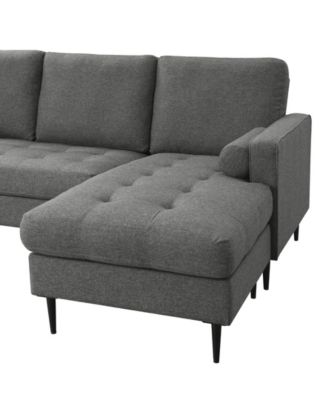82" Polyester Lexington Reversible Sectional, Created for Macy's